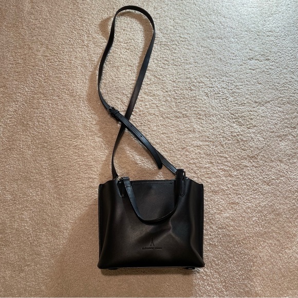 Elegance Paris black crossbody bag - Picture 4 of 7